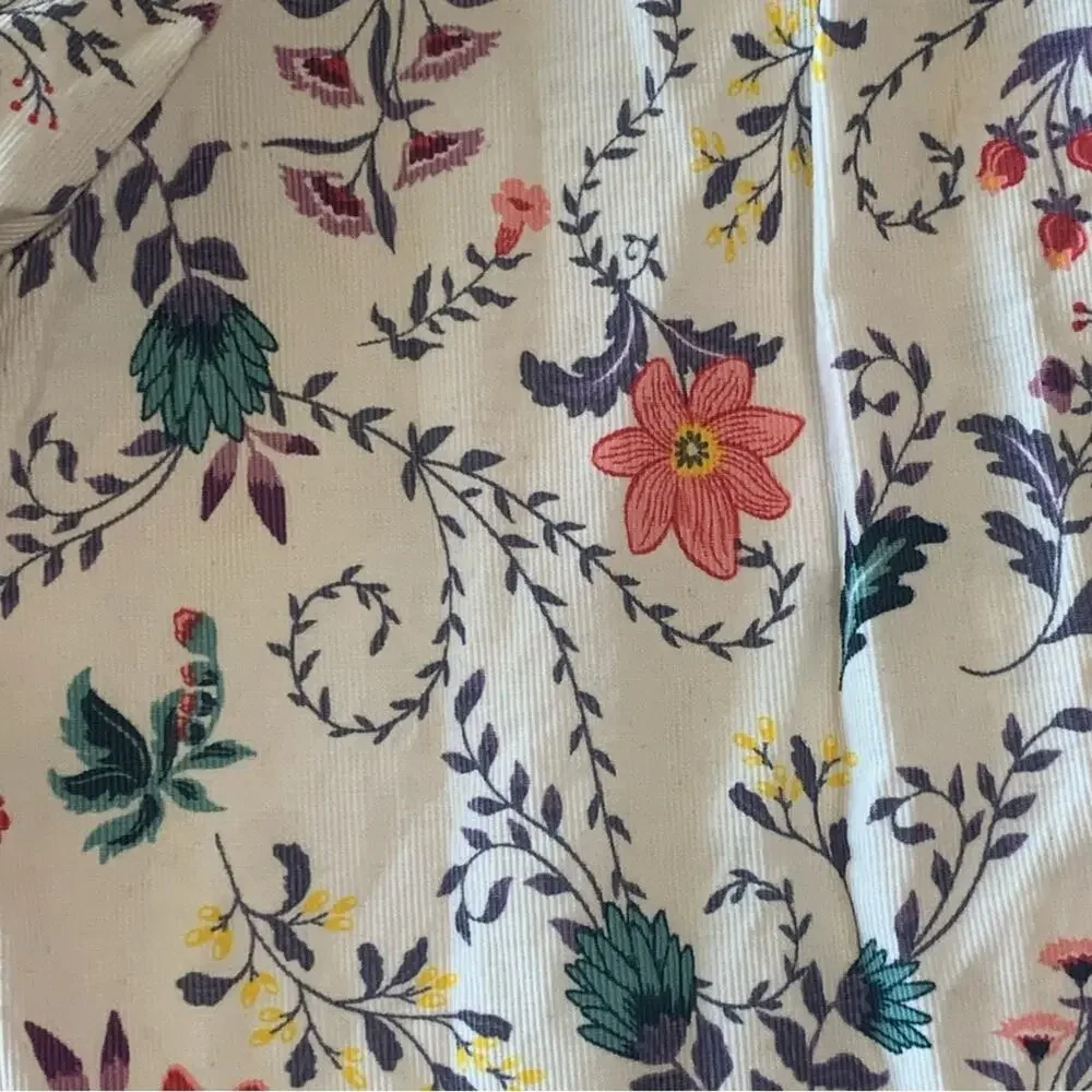 Size 4T Floral Dress | Cynthia Rowley dress | Floral button back Corduroy Tunic